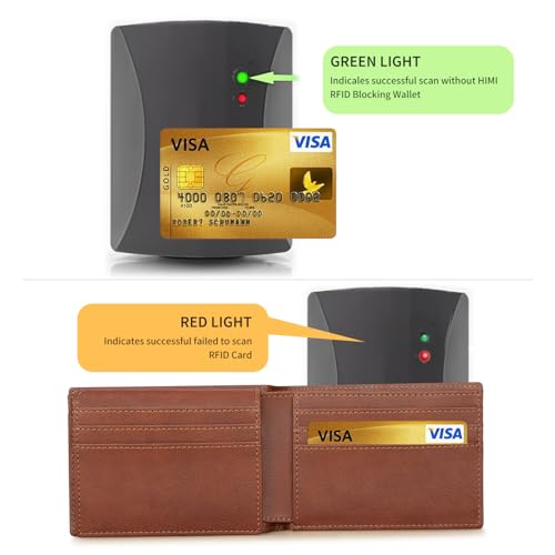 VANNANBA Cow Print Wallet for Men Slim Bifold Credit Card Wallet-Real Leather RFID Blocking Stylish Wallet With 2 ID Windows4