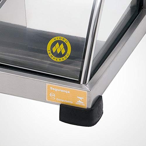 Estufa Curva Dupla 6 Bandejas Marchesoni Ouro Inox, 127V