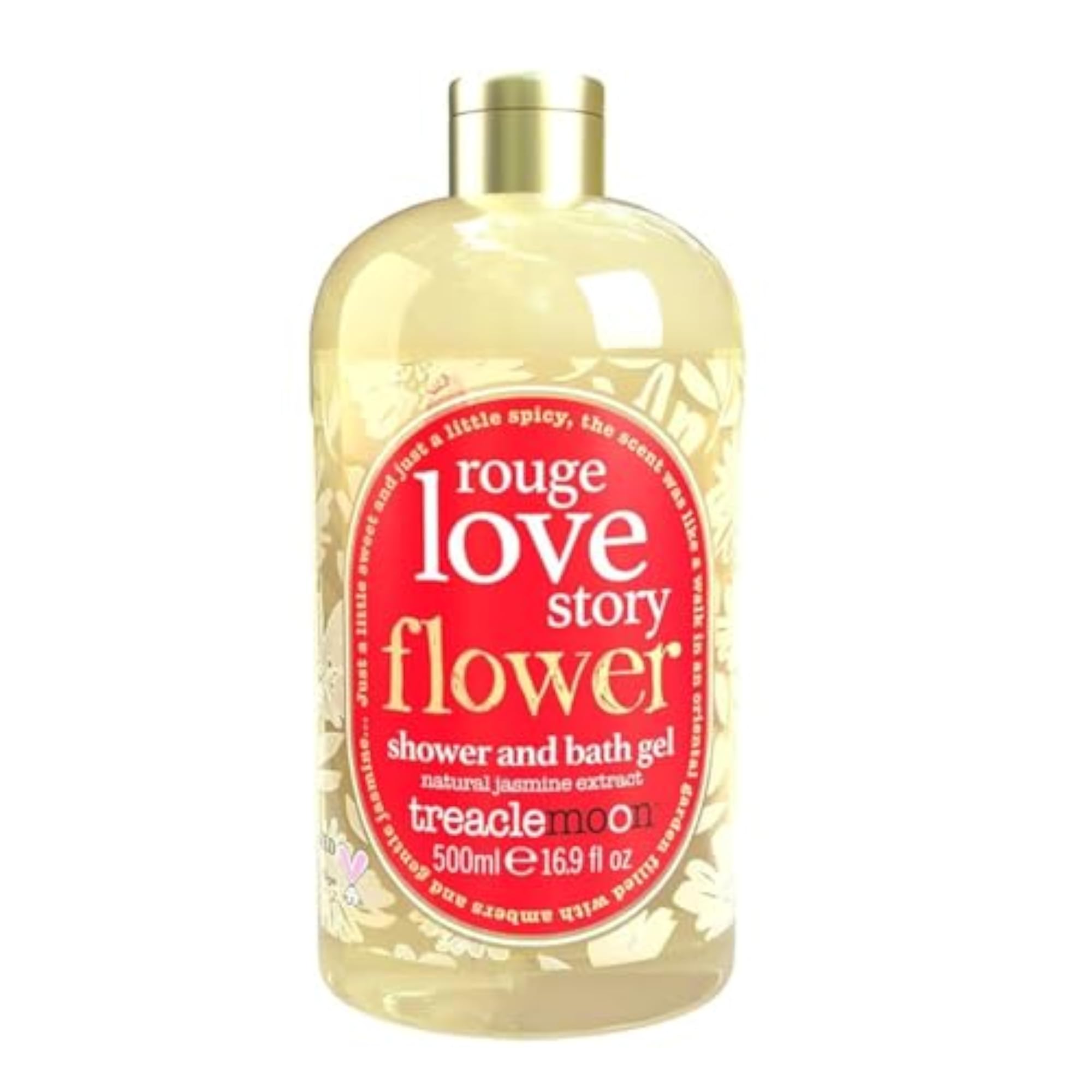 Rouge Love Story Shower & Bath Gel 500ml, Jasmine Extract