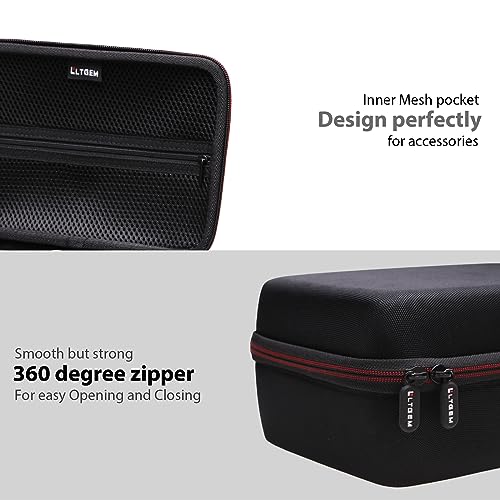 Étui de rangement rigide pour microphone boîtier antichoc noir