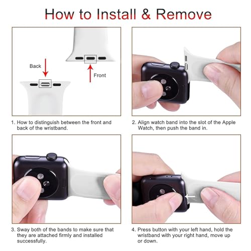 Halloween Strap Compatible with Apple Watch Band 38mm 40mm 41mm 42mm 44mm 45mm 46mm 49mm,Adjustable Replaceable Soft Silicone Cartoon Sport Wristbands for iWatch Ultra Series 10 9 8 7 6 5 4 3 2 1 SE - Image 5