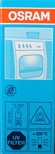 Osram Halopin Oven 40W Backofenlampe Sockel G9 230V >300° #TOP4