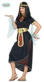 Dieses Cleopatra Kostüm für Damen Ägypterin Königin Orient Antike Fasching Karneval ist eine tolle hochwertige Verkleidung. Der Artikel umfasst NECK, DRESS WITH SLEEVES, BELT und ist aus 100% Polyester hergestellt.
