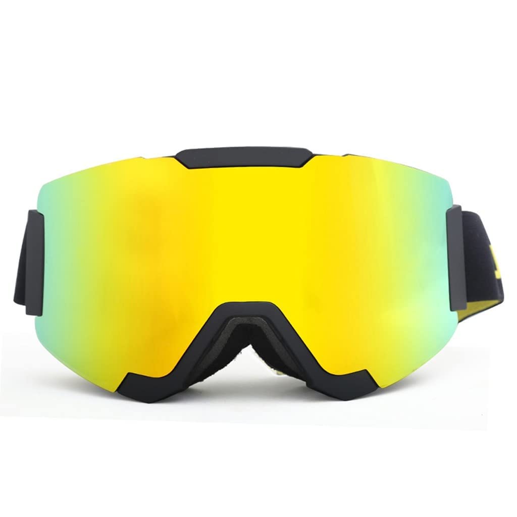 BATLAM Lunettes de Ski Anti-buée Haute définition Lunettes de motoneige d'hiver Sports de Plein air Lunettes de Ski de Patinage (Couleur : E, Taille : Taille Unique) (Taille Unique C)