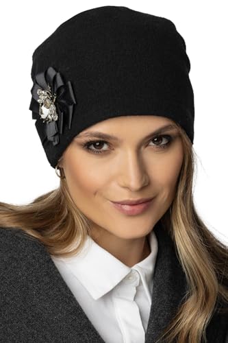 Chapeau pour temps froid femmes bonnet hiver chaud tricoté chic
