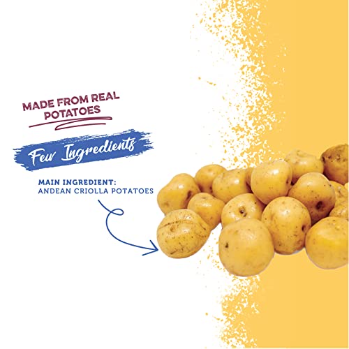 Baked Andean Criolla Potato Variety Pack By Good Chips: Spice Mix, Chili Lime, Lime. Oil Free, Vegan. Pack Of 12 #TOP4