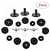 21Pcs Drum Felt Pad Kit Non Slip Accessories Complete Set for Cymbal Stand Replacement