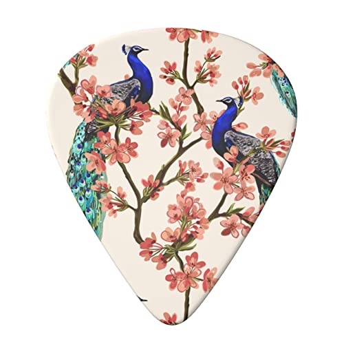 Peacock Lot de 6 médiators pour guitare acoustique, guitare électrique, basse, ukulélé – fins, moyens et épais. - Les Beatles, Paul McCartney, John Lennon, RIngo Starr, George Harrison Peacock Lot de 6 médiators pour guitare acoustique, guitare électrique, basse, ukulélé – fins, moyens et épais. – Image 4