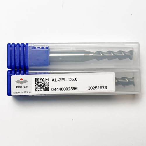 HAUZHICHUN AL-2EL-D5.0 Carbide End Mill