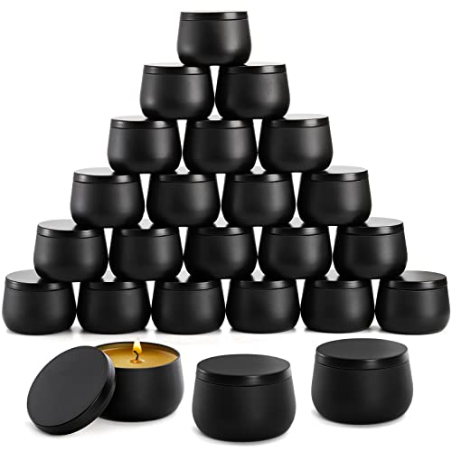 Boîtes à bougies vides en vrac pour fabrication d'artisanat et rangement de cire parfumée
