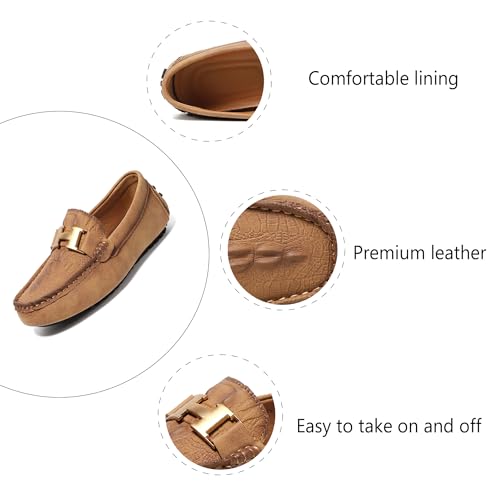 Asifn Mens Business Loafers Formal Casual Dress Shoes Comfortable Walking Flat Non-Slip Moccasins2