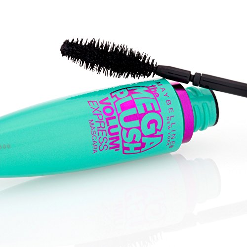 Maybelline Mega Plush Volum' Express Mascara Very Black 9.6ml - Image 4