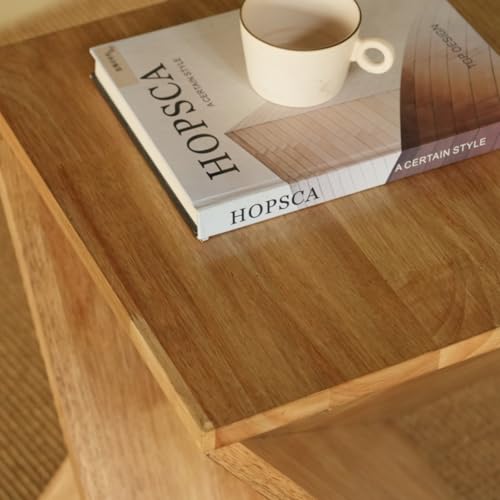 Cagnolier Beistelltisch 2er Set,Klein Couchtisch,Quadratisch Beistelltisch,Beistelltische mit Stauraum,für Wohnzimmer und Schlafzimmer,Balkon,Mit einzigartigem Spiralförmigem Standfuß,40.6x40.6x61cm – Bild 6