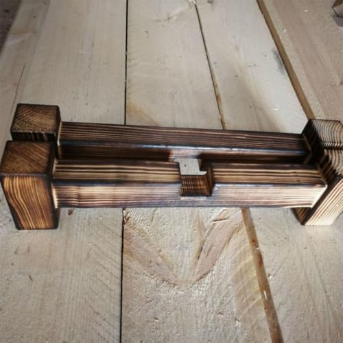 Support pour pots de fleurs étagère bois massif jardinière balcon Lurrose