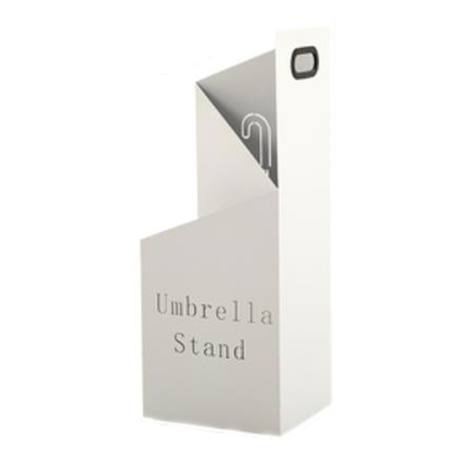 CJHFR472SG Umbrella Rack Dual Layer Umbrella Holder, Entryway Stand Organizer Rack Office(White)