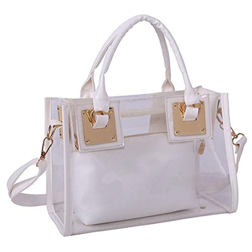 Rullar - Bolsas de asas de PVC con asa (2 unidades), blanco, Taille unique, Bolsas de asas
