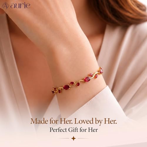 Image of Aurie Tulip Bracelet for Women & Girls | Anti Tarnish Stainless Steel Floral Bracelet |Party and Daily Wear Jewellery