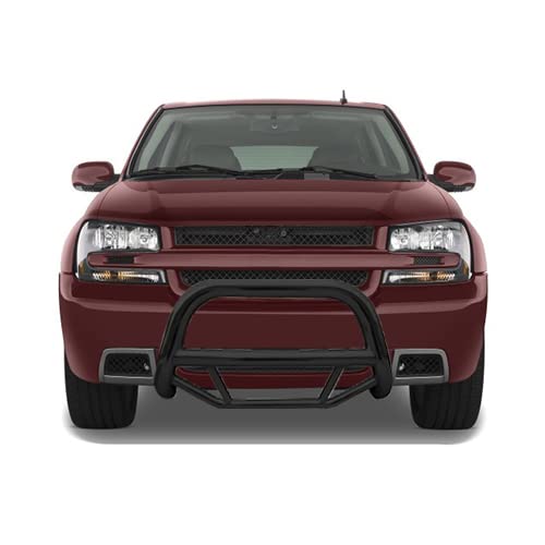 Black Horse Max Bull Bar No Skid Plate Black Compatible With 2002-2009 Chevrolet Trailblazer|2002-2009 Gmc Envoy-Mbb-Gmc3005 #TOP10