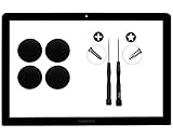 Front LCD Glass Screen Compatible with MacBook Pro 13.3' 13' A1278 + Rubber Base Feet Replacement...