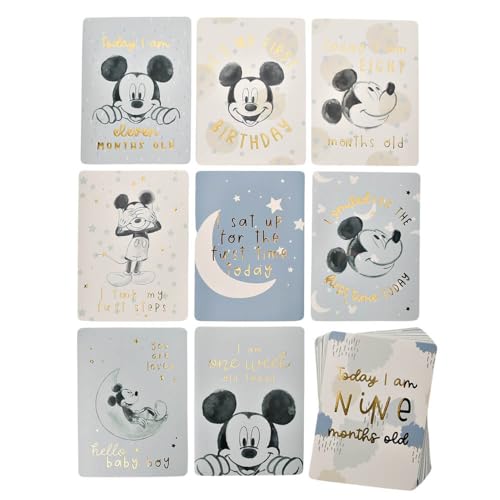 Disney Gifts Mickey Mouse Milestone Cards Set of 24 Piece