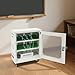 Mobile Phone Charging Cart Station, 40 Device Cell Phone Charging Station with USB Ports and Lockable Door Mobile Charging Cabinet for Schools, Libraries, Hospitals