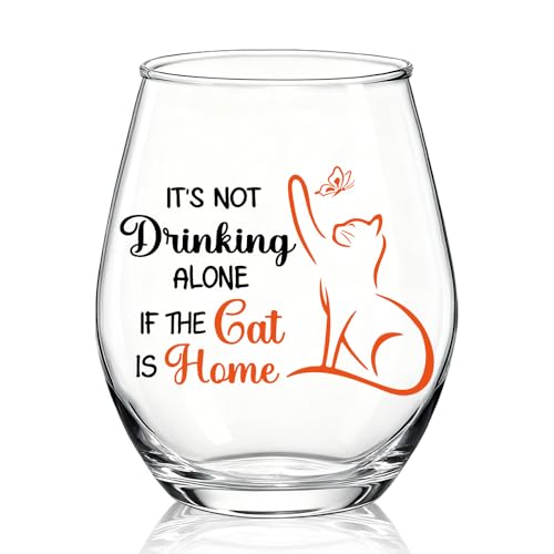 WUUCKOO It's Not Alone If The Cat Is Home Stemless