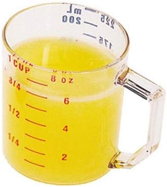 Vaso medidor Cambro 1 taza transparente miniatura 6