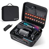 STARTRC GAMES Carrying Storage Case for Nintendo Switch 2 (2025),Portable All Protective Hard Travel Bag for Switch 2 Console Pro Controller Accessories Black