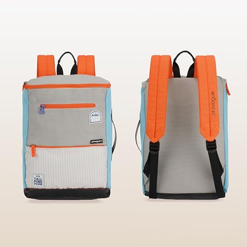 Image of Provogue Cavo Pro 14 litres everyday backpack, 15.6 inch laptop compartment, for men and women, stylish contemporary daily use college, office and outdoor bag | With organiser