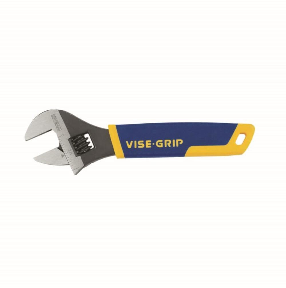 VISE-GRIP Adjustable Wrench with Comfort Grip, SAE, 6-Inch (GIDDS2286372)