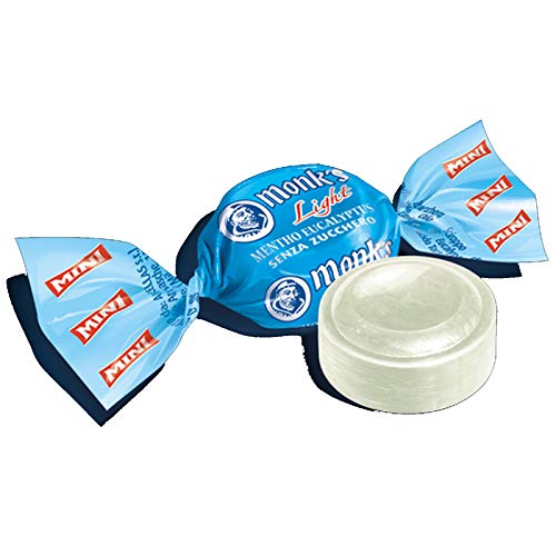 500 gr caramelle balsamiche monk's light mini