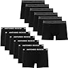 Antonio Rossi Paquete de 12 Boxers Ajustados para Hombre – Calzoncillos Tipo bóxer para Hombre con Cintura elástica – Bóxers Suaves y Transpirables para Hombre para Uso Diario