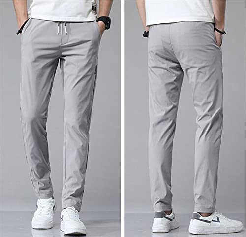 Men's Pants with Deep Pockets Loose Fit Casual Jogging Trousers for Running Workout Training Basketball Star Boy4