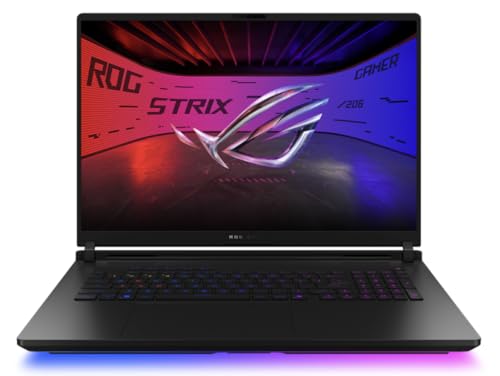 Image of ASUS ROG Strix Scar AI Gaming Laptop 18 inch 240Hz Mini LED WQXGA Display | (Intel Ultra 9-275HX, RTX 5070 Ti 12GB, 64GB DDR5, 8TB PCIe SSD, Per Key RGB KB, Win 11 Pro)w /DKZ USB Port Expander