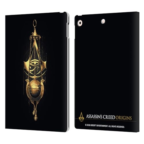 Étui iPad 10.2 Assassin's Creed cuir portefeuille housse de protection tablette