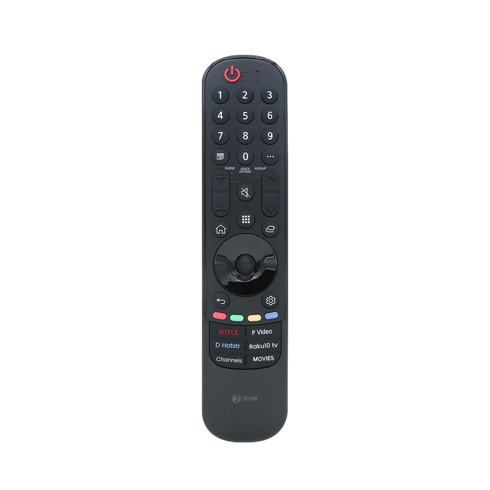7SEVEN® MR21GA Compatible with Lg Magic tv Remote Control Model-AKB76036207 Without Voice Command Google Assistant and Mouse Scroll Feature - Support All Model of WebOS Magic tv-image-27