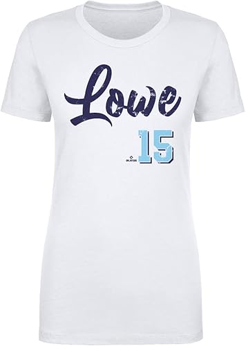 500 LEVEL Josh Lowe Camiseta para mujer - Josh Lowe Tampa Bay Script