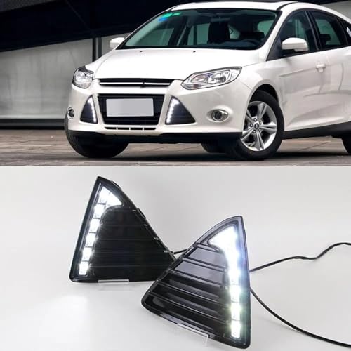 Feux Jour Antibrouillard À LED 12V Avec Relais Intensité Variable Pour Focus 3 MK3