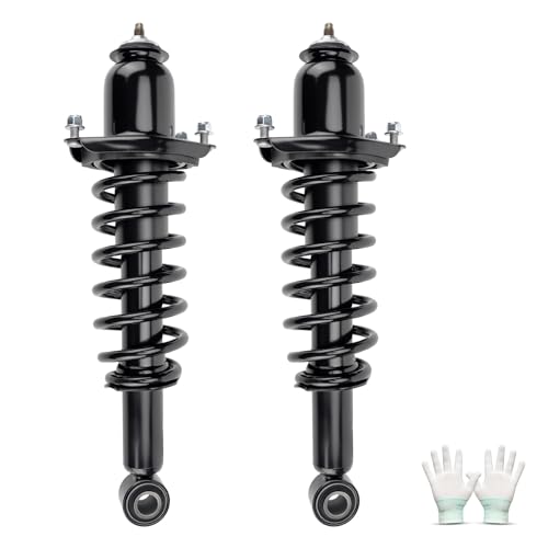 Image of PHILTOP Rear Left and Rear Right Complete Struts and Shocks Absorber Assembly with Coil Spring Fit For Toyota 2009-2013 Corolla,Suspension struts 172599L,172599R