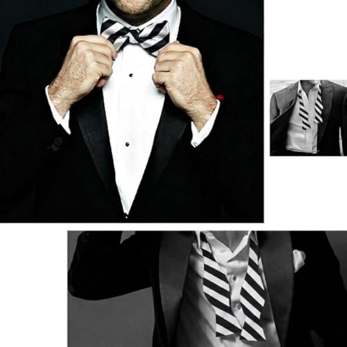 Image of 100% Silk Mens Bowtie Self Tie Bow Tie Bowtie Tuxedo Wedding Solid Color Formal Bow Ties for Man Many Colors
