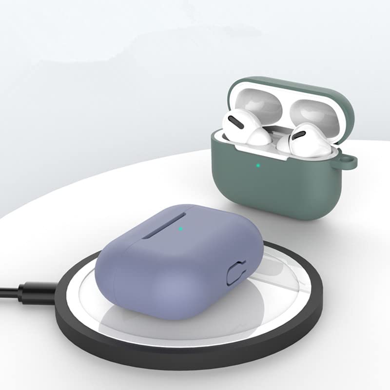 AirPodspro2本体のみ　ホワイト キーチェーン付き Amazon.co.jp: Airpods Pro 第2世代ケースカバー ソフトシリコン保護