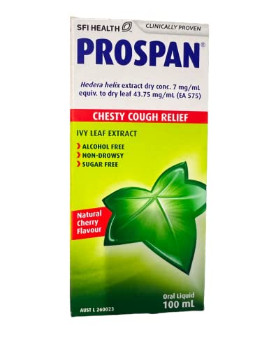 Prospan Cough Syrup - 100ml CHESTY Cough Relief & Mucus Relief