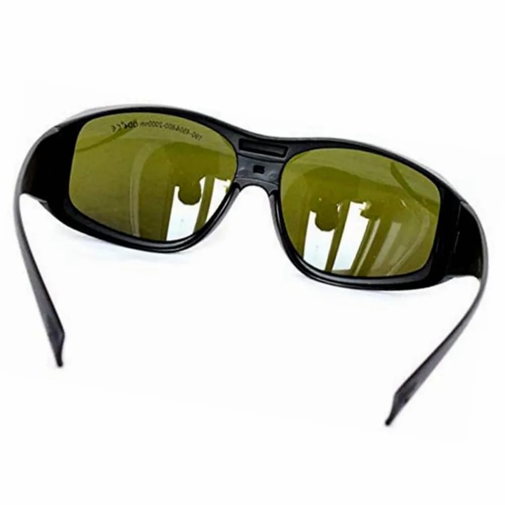 Lunettes de protection laser pour 190 nm-450 nm et 800 nm - 2000 nm OD4+ T%=30 EP-5-9 avec étui