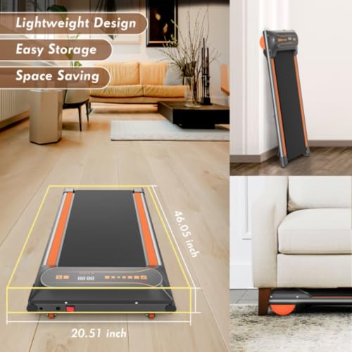 Caminadora portátil Walking Mat 2.25 hp con pantalla LED miniatura 4
