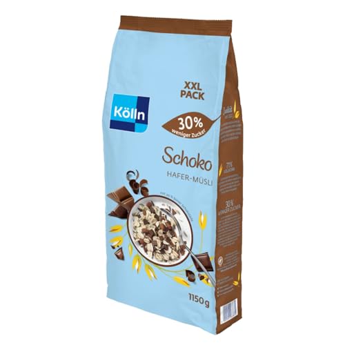 Kölln Müsli Schoko 30% w. Zucker 4x1150g