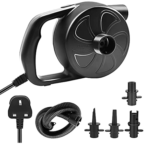 WALLE Electric Pump for Inflatables Airbed Mattress Pump Paddling Pools Toys Inflatable Pump (AC PUMP 300W) Cover