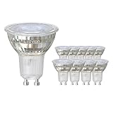 Photo Gallery ledvion - 10x gu10 led spot dimmerabile, 5w, 2700k, 345 lumen, full glass Photo Gallery ledvion - 10x gu10 led spot dimmerabile, 5w, 2700k, 345 lumen, full glass