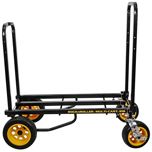 RocknRoller R18RT R18 700lb Capacity DJ Transport Cart+Accessory+Equipment Bag - Thumbnail 3