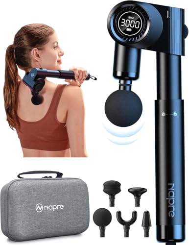 Napre Foldable Massage Gun Deep Tissue with 5 Adjustable Angles,P...