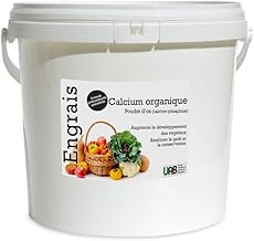 Agro Sens Poudre d'os, Engrais Naturel phosphore et Calcium. Seau 8 kg